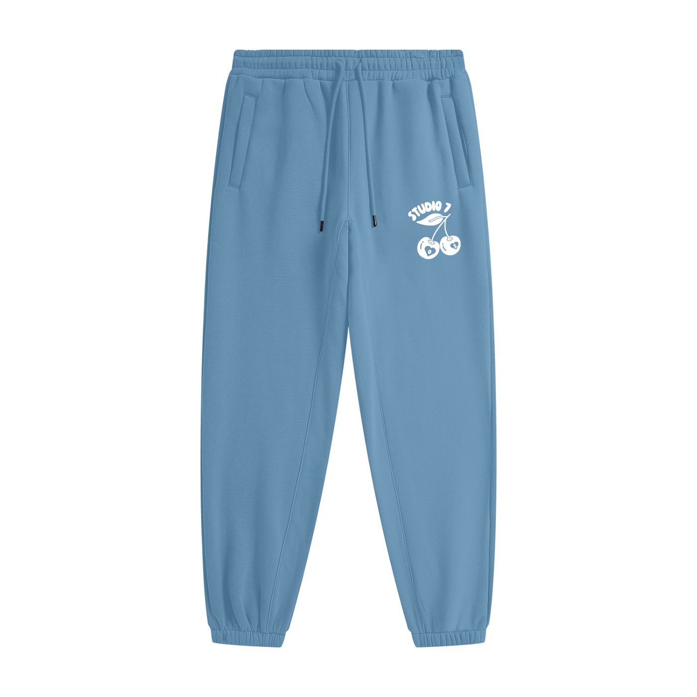 Adult White Fox Joggers