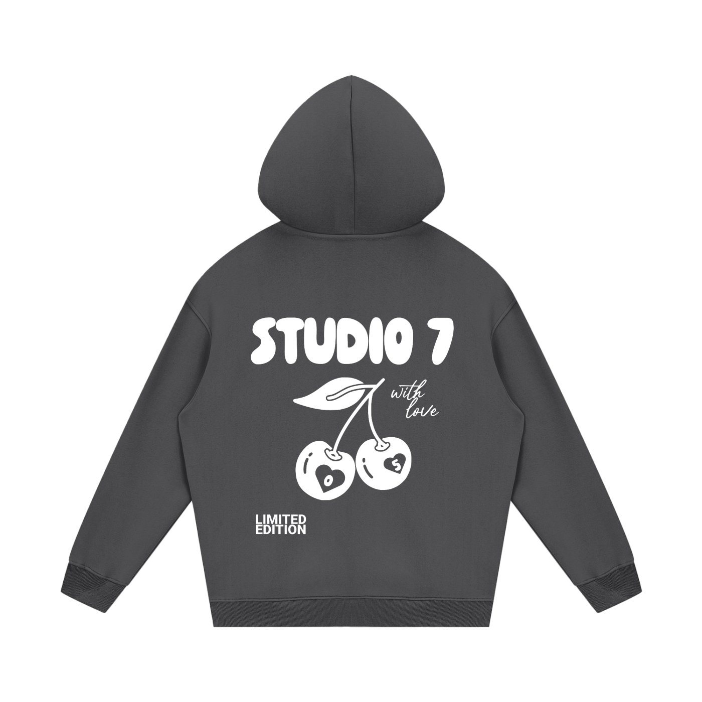 Adult White Fox Hoodie