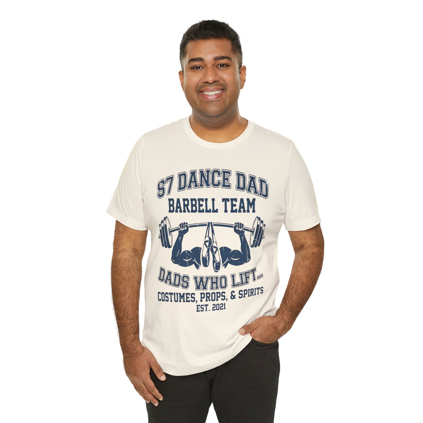 Dance Dad Barbell Team Tee