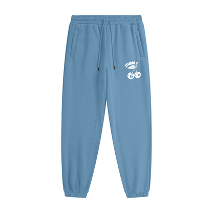 Adult White Fox Joggers