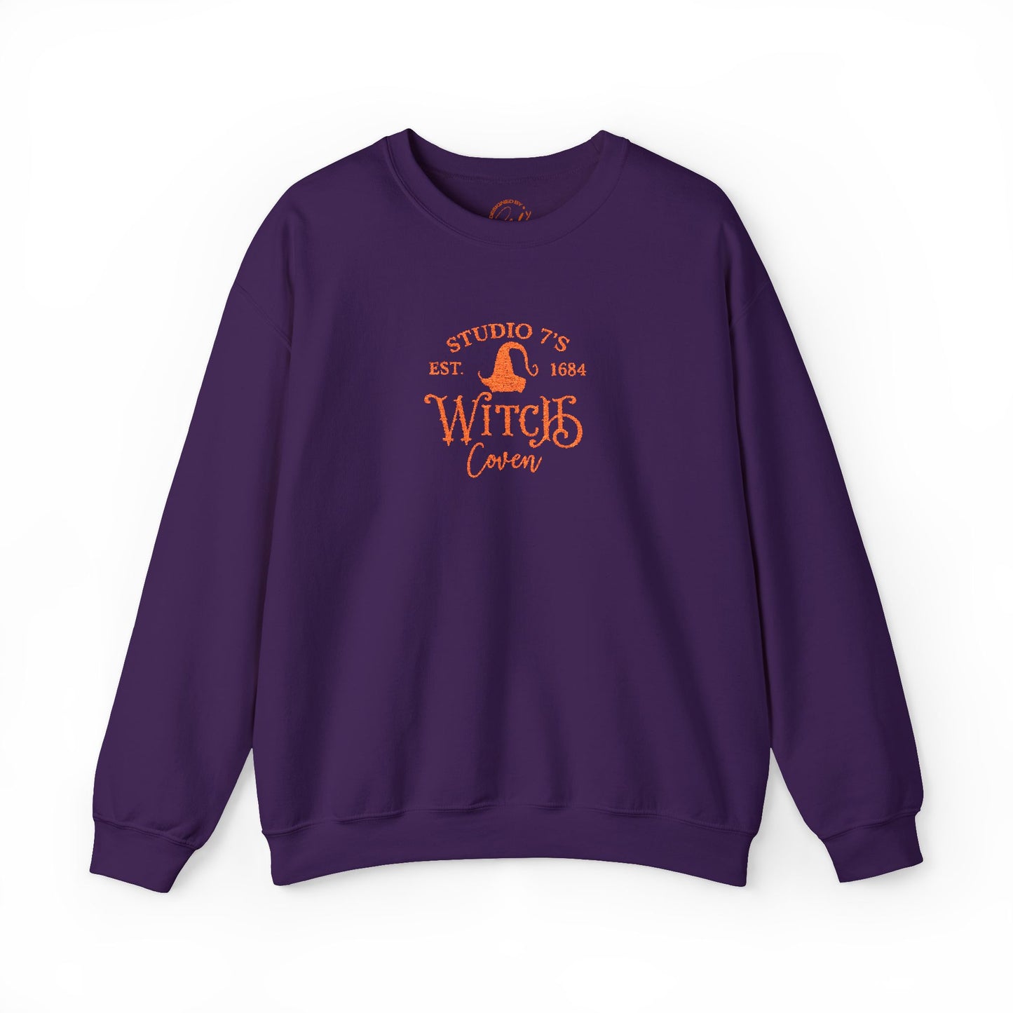 Embroidered Witch Coven Crewneck