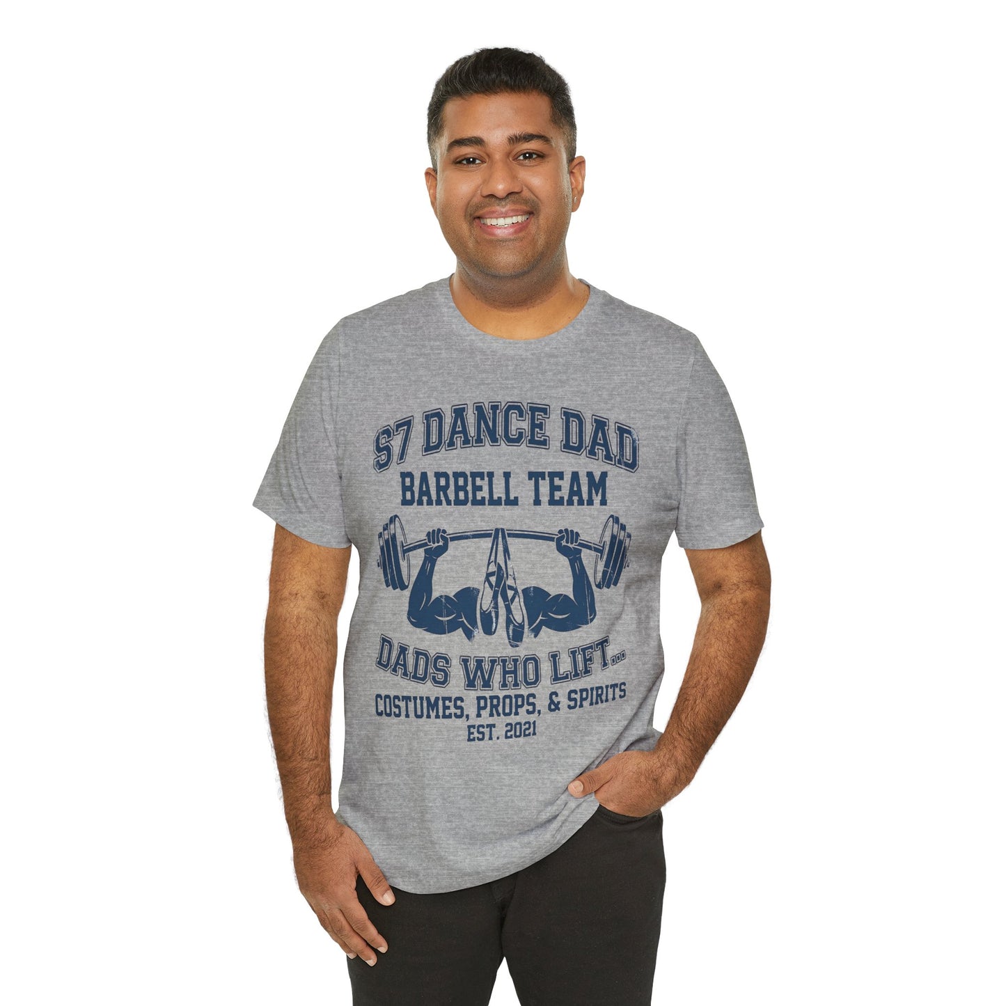 Dance Dad Barbell Team Tee