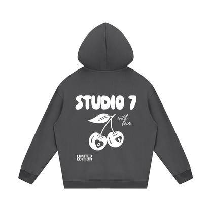 Adult White Fox Hoodie